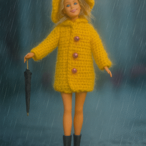 Cloé, la baladeuse sous la pluie