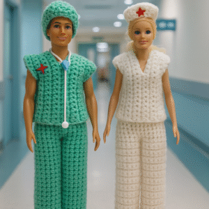 Tom et Emma, le chirurgien et l'infirmière