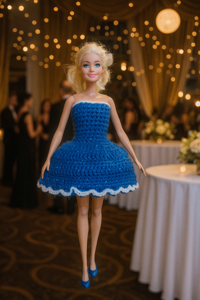 Elise, à la soirée cocktail